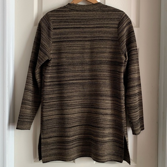 Misook Black and Tan Button Down Blazer - Picture 8 of 17